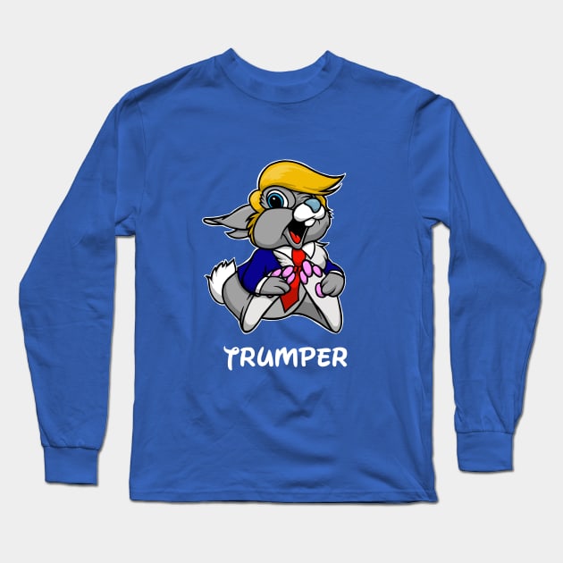 Trumper Long Sleeve T-Shirt by yayzus